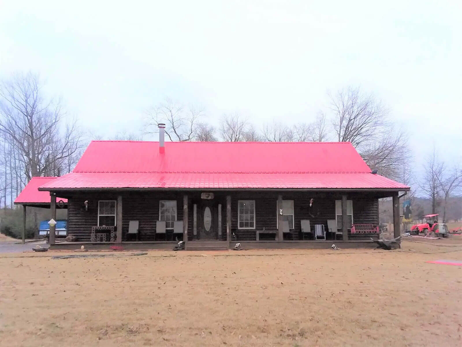 Polyurea-coated commercial metal roof system — project 7